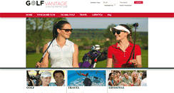 Desktop Screenshot of golfvantage.com